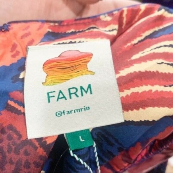 Farm Rio Women’s Animals Tapestry Mini Dress - Size Large - Picture 12 of 12